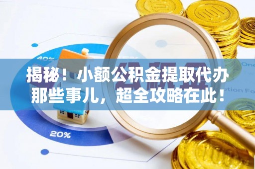 定结揭秘！小额公积金提取代办那些事儿，超全攻略在此！