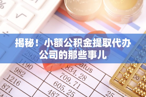 定结揭秘！小额公积金提取代办公司的那些事儿