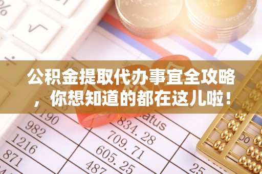 定结公积金提取代办事宜全攻略，你想知道的都在这儿啦！